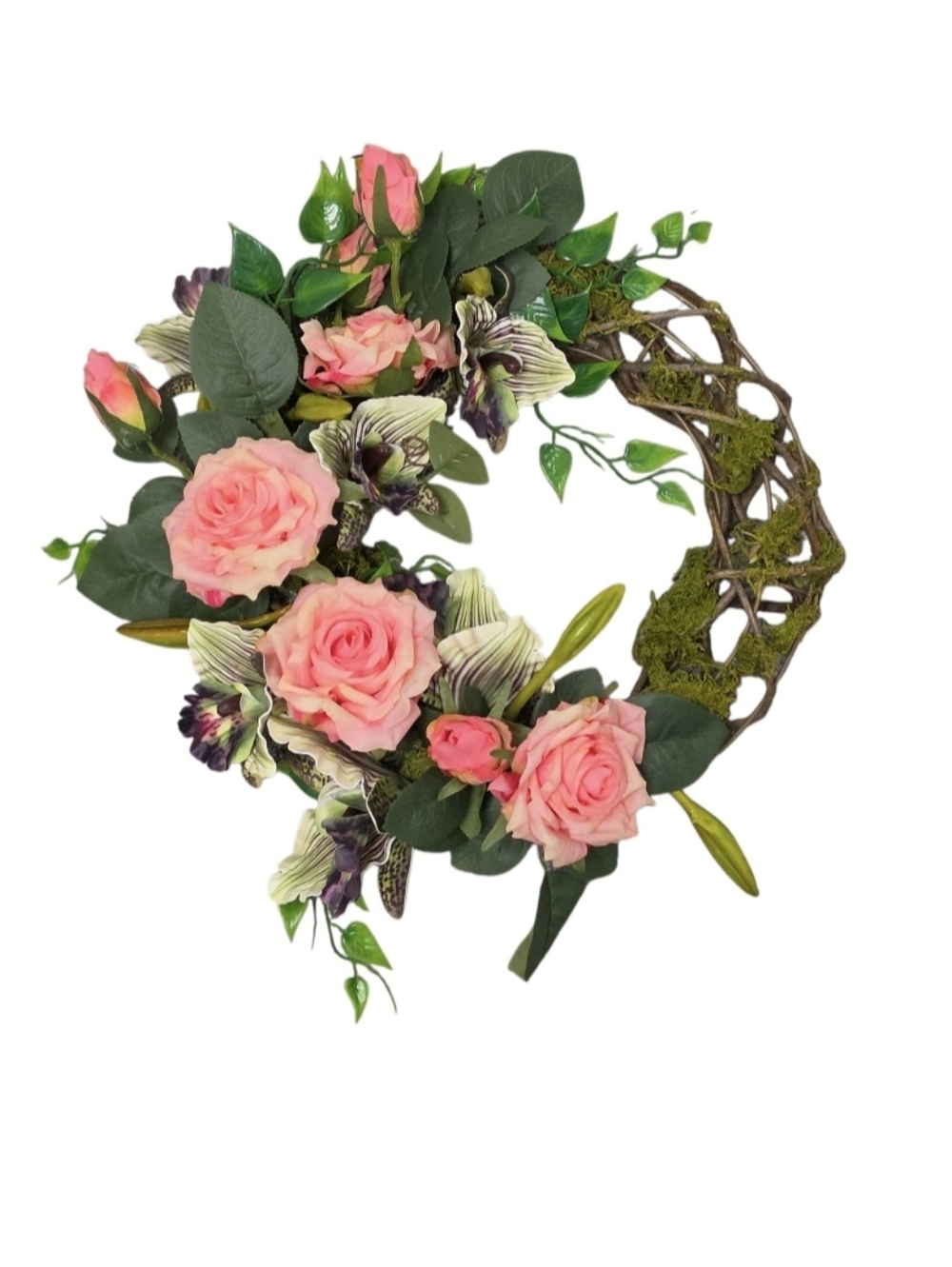 Rustic Floral Wreath - Picture 3 of 7